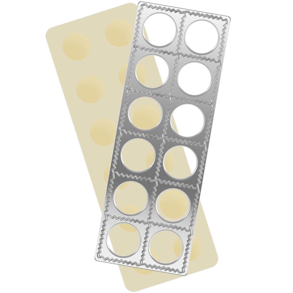 10/12 Отверстий Форма для приготовления равиоли Итальянские пельмени Пресс-форма Кухонный гаджет Инструмент для прессования и нарезки пасты Рождественские праздничные сезонные подарки для приготовления пищи