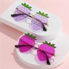 Street Snap Rave Festival Strawberry Sunglasses Eyewear Christmas Decorations Sun Glasses