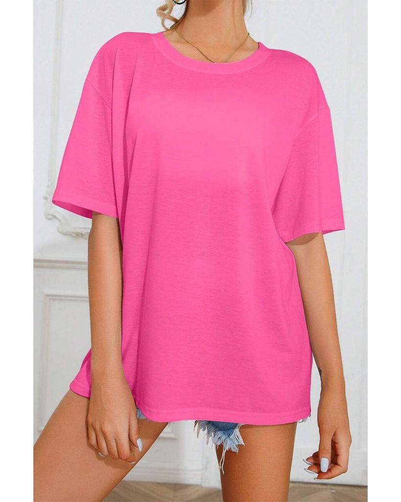Azura Exchange Bright Pink SUNSHINE ON MY MIND Graphic Tee