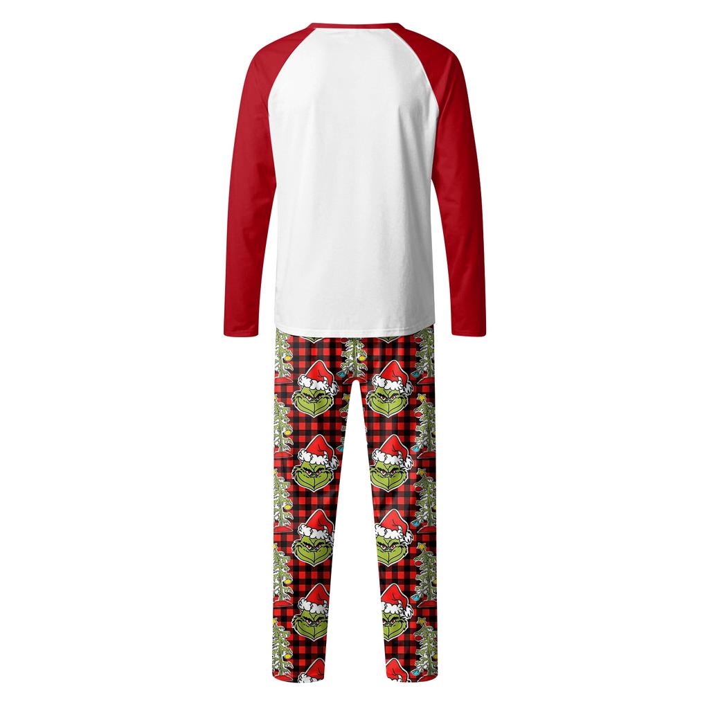 Christmas Day  Prints Family Matching Long Sleeve Tops+Pants Set Family Matching Sets