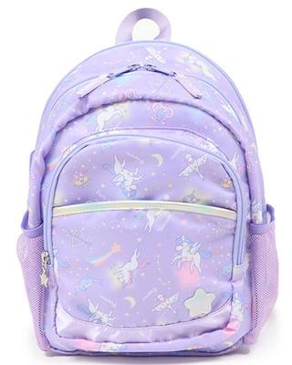 Детский рюкзак Mother Garden Единорог, Средний, Узор «Звездное небо», с нагрудным ремнем, 752-19587