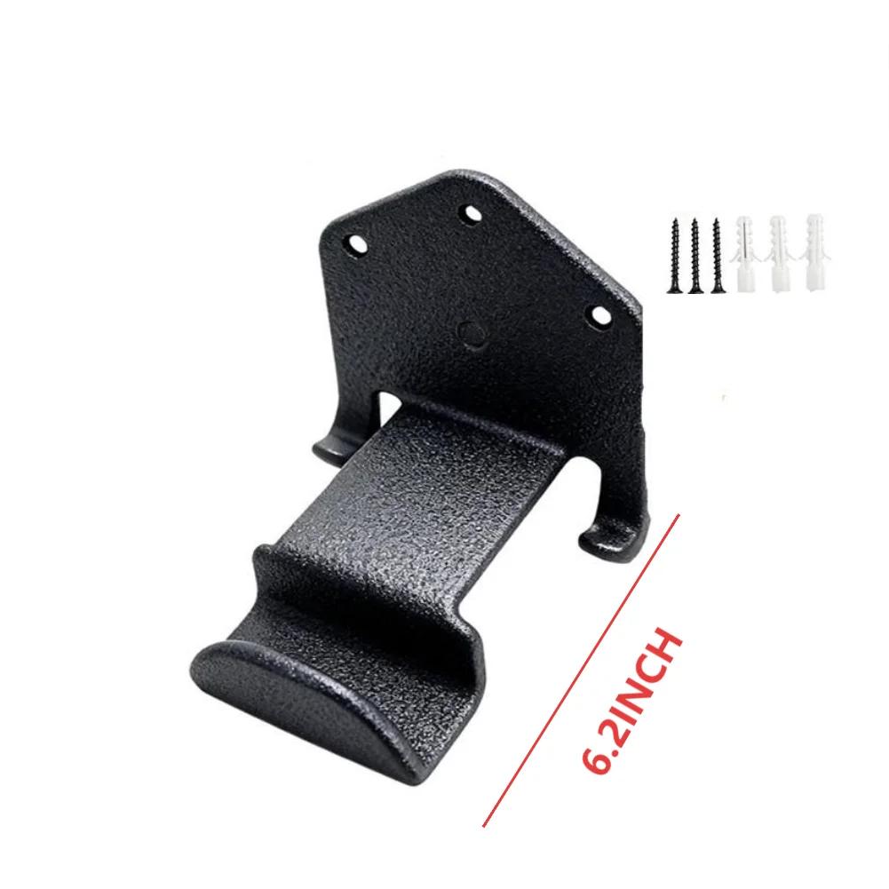 Tool Organizer Rack for Wall Mounting with Metal Sprayer Holder and Rubber Protective Layer to Safeguard Garden Equipment