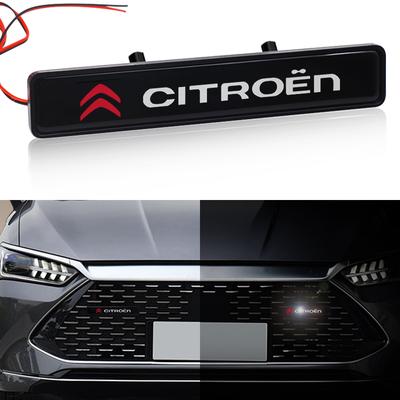 1 шт. Декоративный светодиодный значок-эмблема на решетку переднего капота для C4 C3 C5 C1 C2 Berlingo Celysee Cactus Picasso Aircross