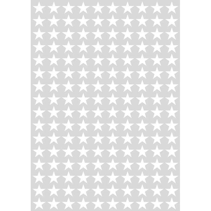 Lilipinso stickers muraux Basics petites étoiles, Couleur: blanc