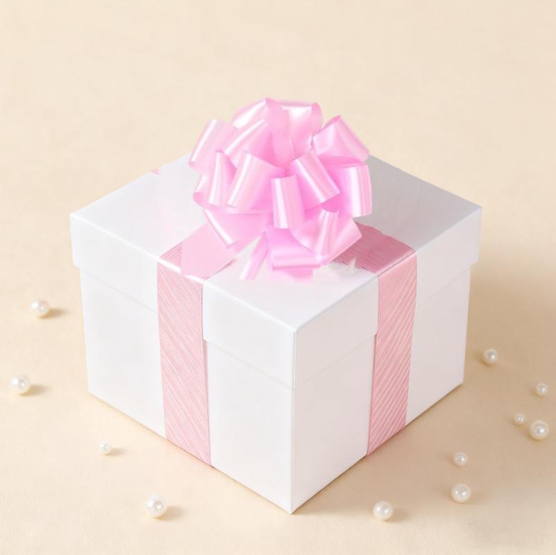 10Pcs Large Ribbon Pull Bows Gift Knot Ribbon Gift Large Pull Bow with Pull Bows with Ribbon Decor Wedding Decor Christma Decor