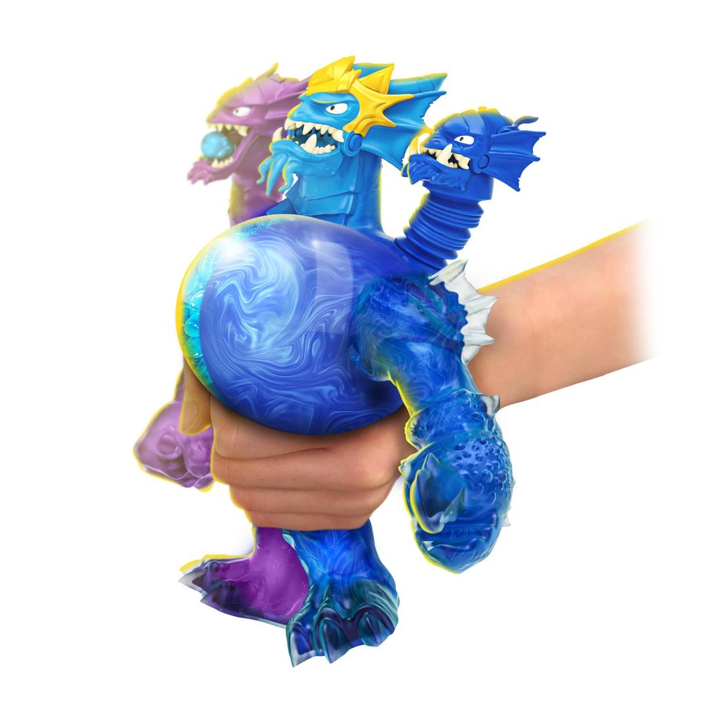 Heroes of Goo Jit Zu Deep Goo Seeking Hydra Figure Triple Attack 3-in-1 Goo Power Plus Light and Sound Battle Action!