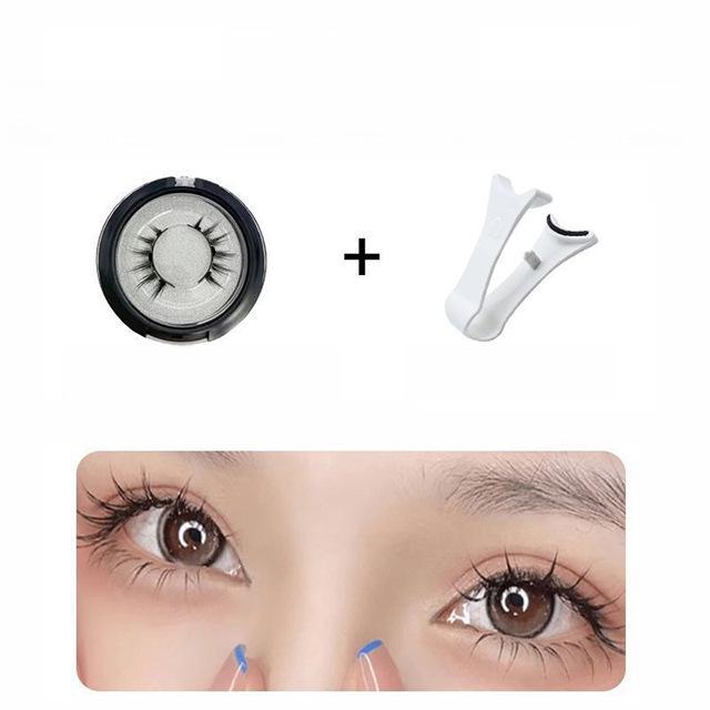 Магнитные ресницы Ультра-натуральный вид Без клея Легкие Многоразовые Водонепроницаемые Долговечные Натуральные ресницы Накладные ресницы Легко наносить