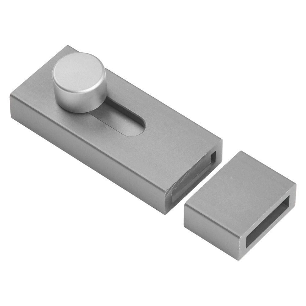 Aluminum Zinc Zinc Alloy Door Bolts Catch Lock Punch-free Sliding Door Bolt Lock Doors Locks Buckle Barn