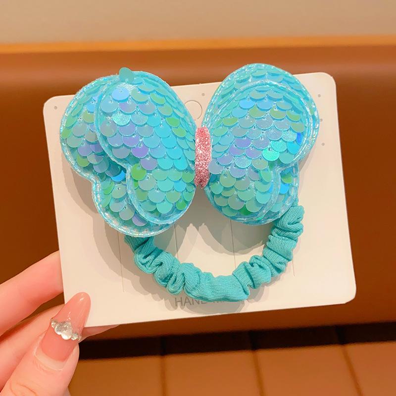 Children's Korean Sequin Bow Hairpin - Baby & Girl Hair Accessory