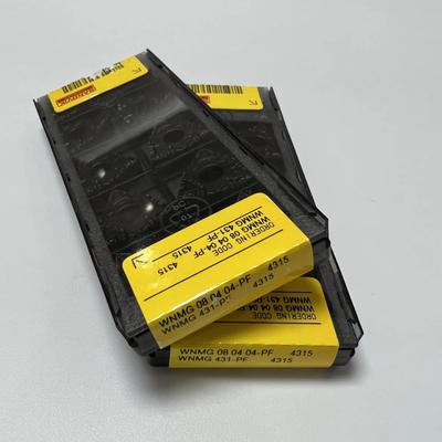 Оригинальная / WNMG080404-PF 4315 / Твердосплавная пластина для токарного станка с ЧПУ 10 шт.