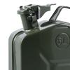 5L Metal Gas Can Spill Proof Fuel Container with Spout And