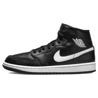 Air 1 Mid Черно-белые женские кроссовки DV0991-001