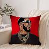 Знаменитый рэпер Anuel AA Наволочка Домашний Декор Плед для Дивана Кровати Автомобиля Декор Комнаты Идея для Подарка
