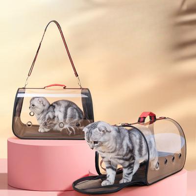 Кошачья сумка, портативная кошачья космическая капсула, портативный одноплечевой рюкзак большой емкости для кошек