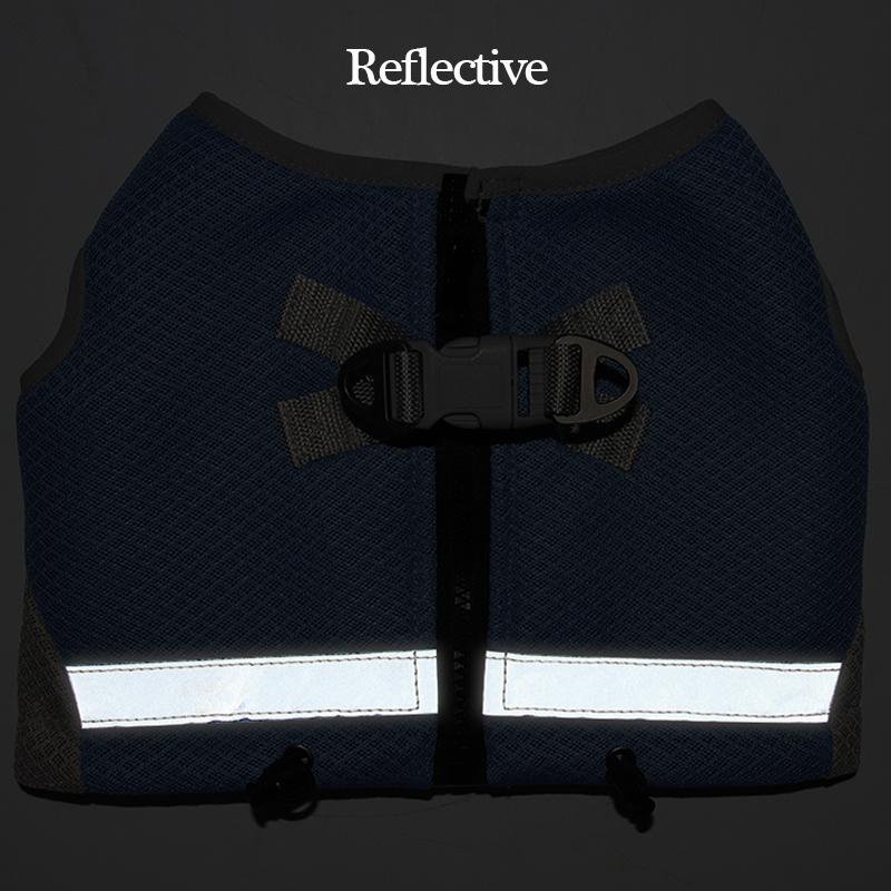 Охлаждающий жилет для маленьких и средних собак, жилет для собак, одежда для щенков, светоотражающая защита от ультрафиолета, одежда для собак, чихуахуа, мопс, товары для домашних животных