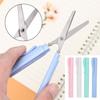 DIY Multifunction Paper-Cutting Art Tool Folding Scissors School Office Supplies Pen Shape Scissors