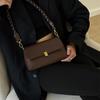 2025 Модная ретро-маленькая квадратная сумка для женщин из искусственной кожи, сумки через плечо, сумки через плечо, модная простая женская сумка