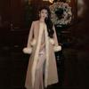 Premium Coat Coat Winter New  Tweed Coat Women's Premium High Quality Casual Style Long Coat Sexy Coat