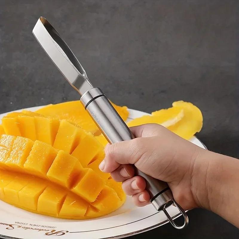 Из нержавеющей стали Манго Быстрый Сервоотделитель Многофункциональный Мясоотделитель Кухонный Гаджет Сервоотделитель Ананаса Фруктовый Нож Очиститель Нож Для Кулинарии