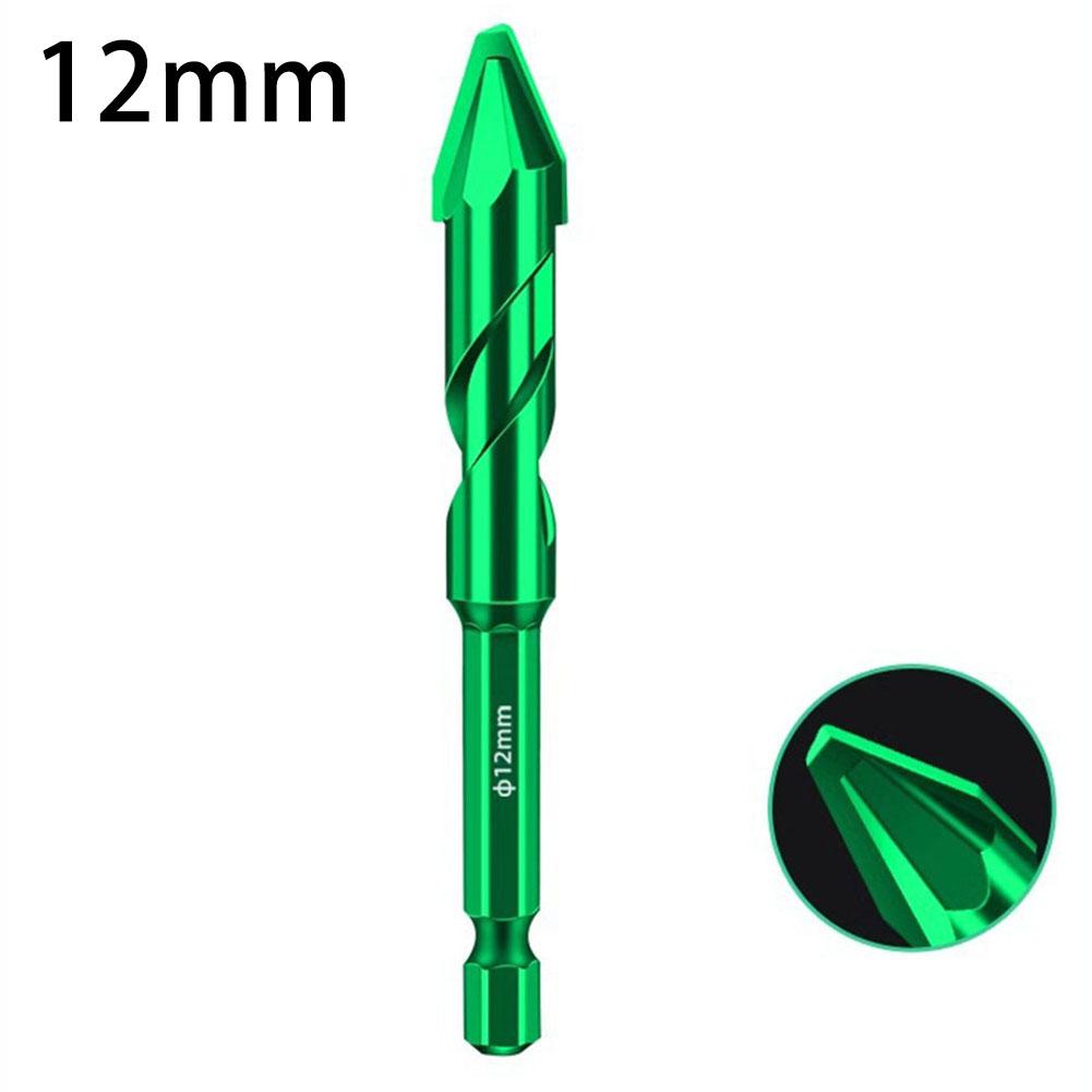 Эксцентриковое сверло для сверления 6-12 мм стеклянной плитки, пробивное каменное сверло, треугольное сверло высокой твердости, эксцентриковое прецизионное сверление