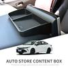 For Toyota Corolla 2019-2025 Dashboard Storage Box Center Console Hidden Tray Behind Screen Accessories Organizer