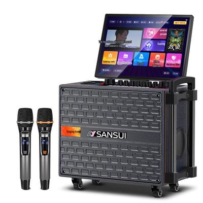 Портативная Bluetooth-система KTV SANSUI, штекер CN (адаптер в комплекте)