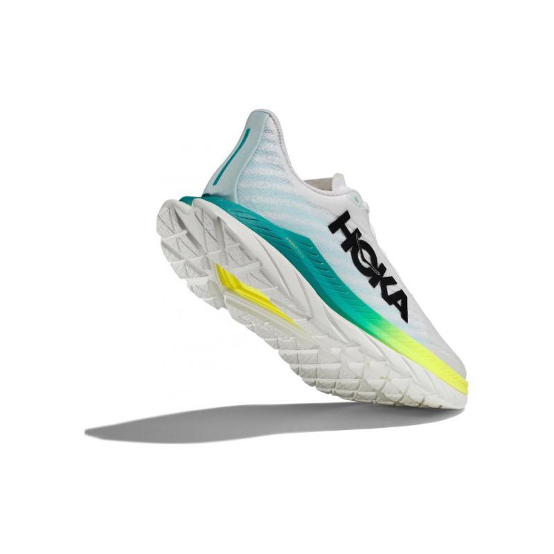 HOKA ONE ONE Mach 5 Wide 'White Blue Glass' Sneakers 1136677-WBGL