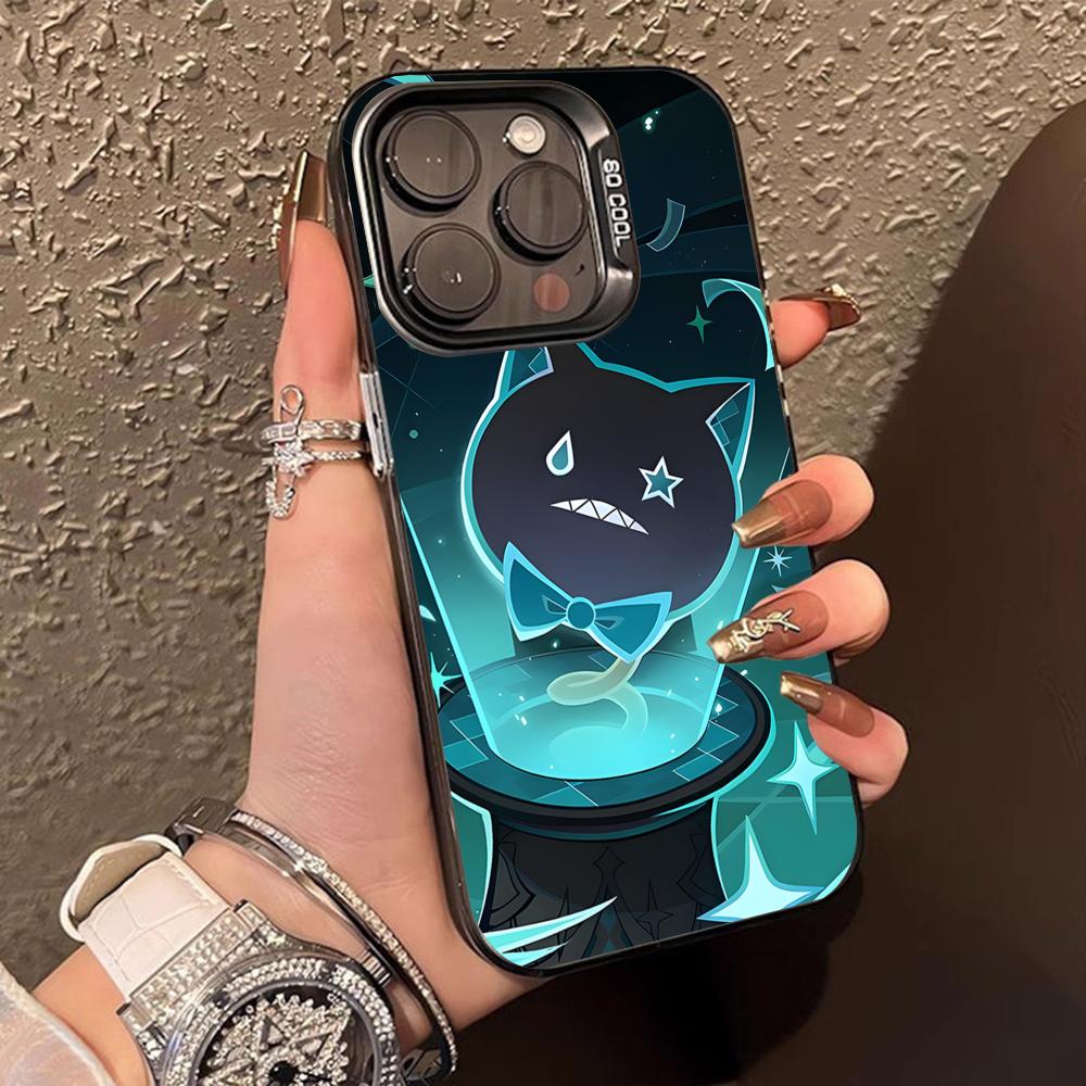 Game GI Lynette Translucent Mobile Phone Case for iPhone 17 16 15 14 13 12 11 X XR XS 8 7 Air Pro Max Plus Colorful Cover