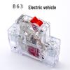 Автоматический выключатель B63A для электромобиля с устройством защитного отключения по остаточному току для 48 В/60 В/72 В.