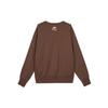 Nike Спортивная одежда Trend Graphic Print Knit Crewneck Sweatshirt Men tops Brown DX0026-259