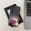 Милый чехол для телефона с животным-черепахой для Samsung Galaxy A13, A21s, A22, A31, A32, A52, A53, A71, A80, A91, мягкая черная крышка
