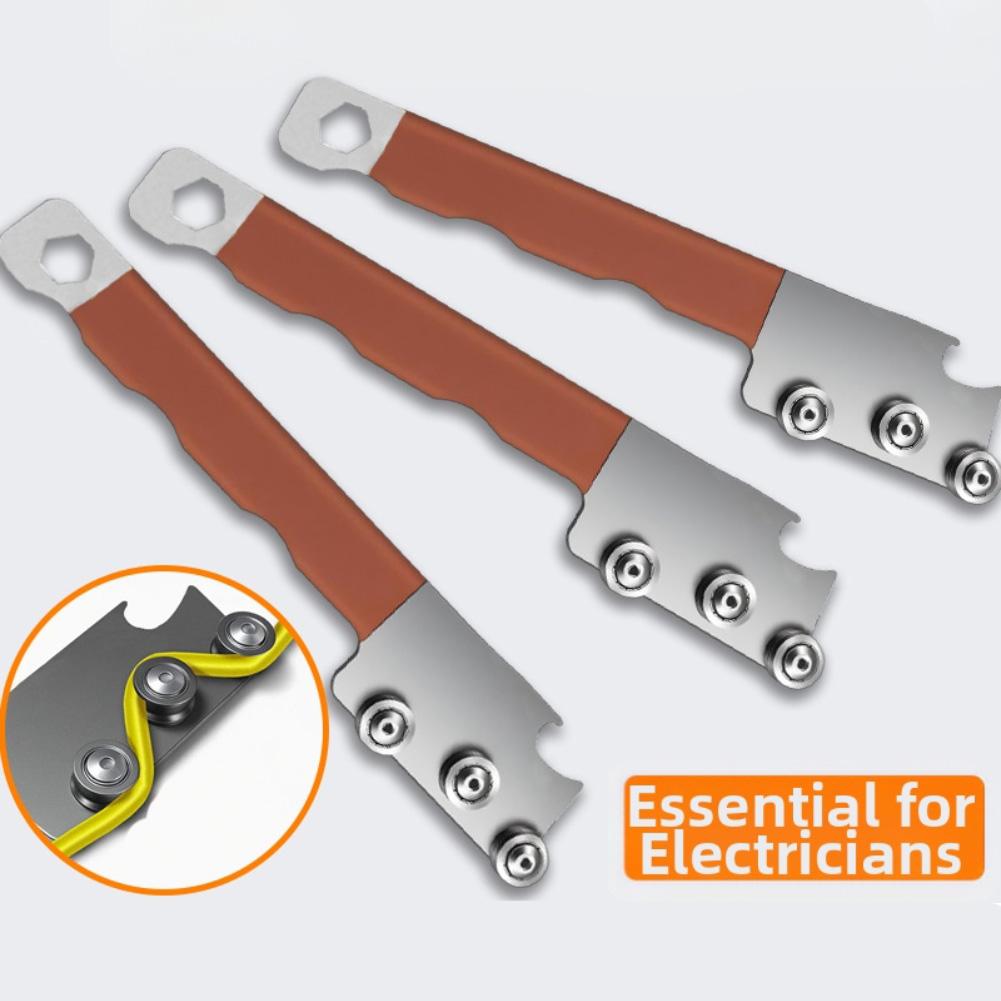 Закаленная стальная проволока выпрямитель для электромонтажных коробок, шкафов, параллельная, легкая, портативный дизайн, инструмент