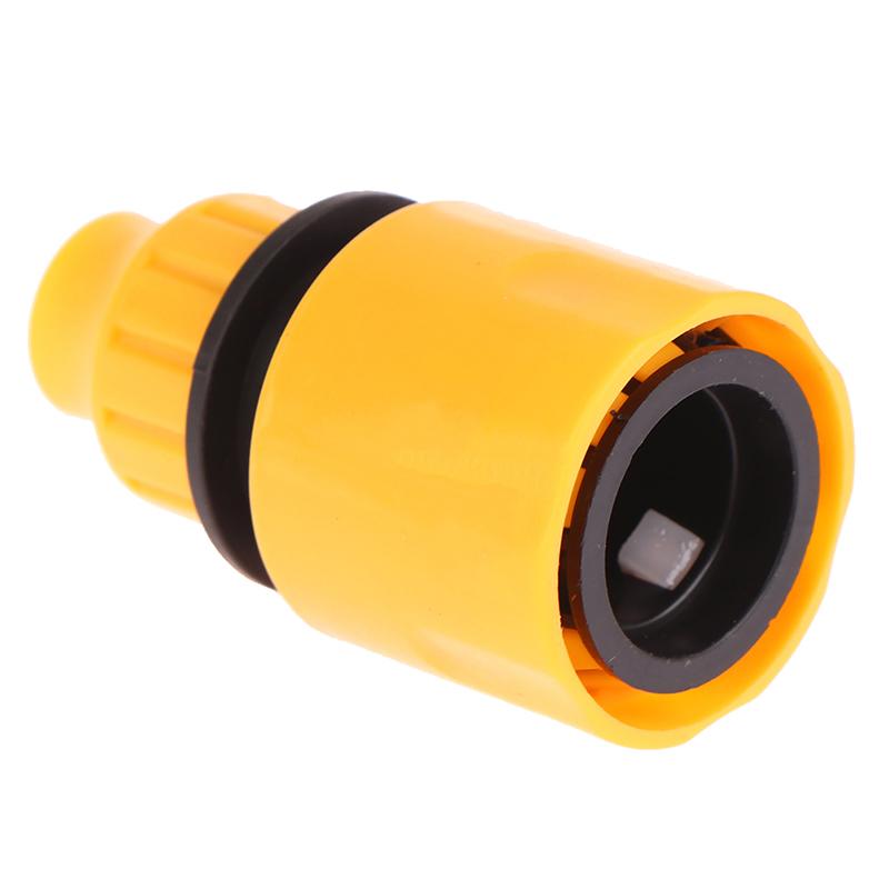 1Pc 3/8" One-Way Quick Connector Connection Garden Watering Hose Connector