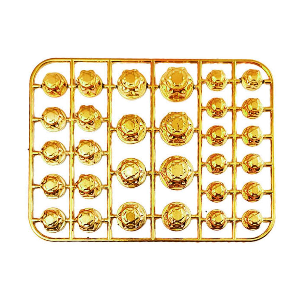 Motorcycle Bolt Covers 30Pcs Motorbike Screw Nut Bolt 5 Size 13mm-21.5mm Motorcycle Screw Nut Covers Decoration