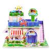 Cartoon Three-Dimensional Puzzle Children's Handmade DIY Toys Paper Card Villa Building Model Desktop Decoration