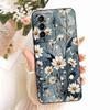 Чехол для Samsung Galaxy S21 5G Новый дизайн Цветочный принт Мягкий силиконовый чехол для Samsung S21 5G SM-G991B SM-G991B/DS Чехлы для телефона