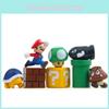 Super Mario Life Version Diy Figure Set With Pvc Material For Home Decor And Gift Use