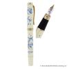 Wachifield Dayan the Cat Fountain Pen with Cartridge and Ink Fine Nib eHONTOMO Nippon Shuppan Hanbai IP909898 (Ivory) Converter. Color Blue-Black.