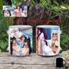 Кружка Creative Pool Beauty Magic Mug BSKT-217 Сублимационные стаканы Цветные чашки Термочувствительные чашки Цветные кружки Кофейные чашки