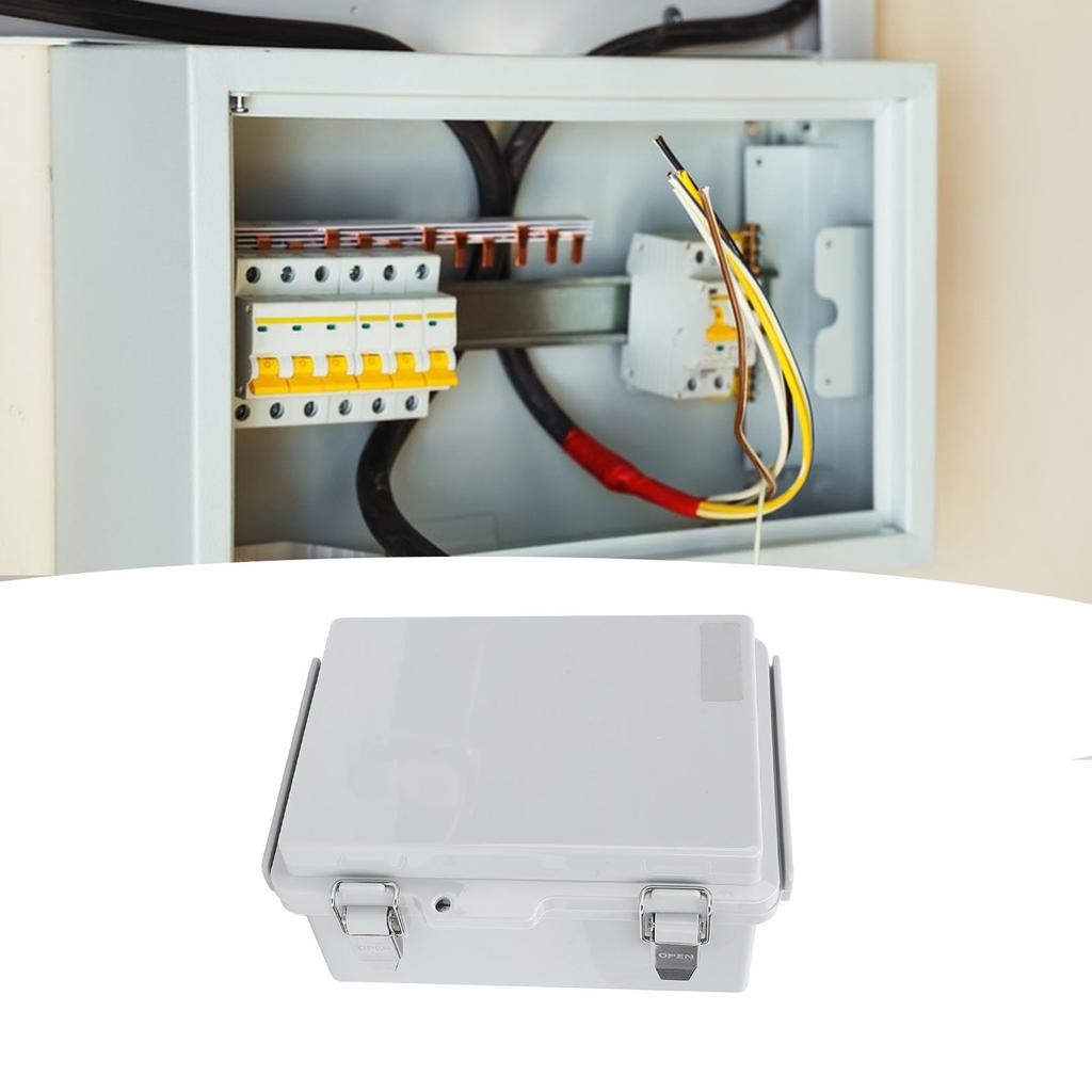 Электрическая распределительная коробка с прозрачной крышкой, водонепроницаемая, IP67, электрическая коробка для электронного питания S