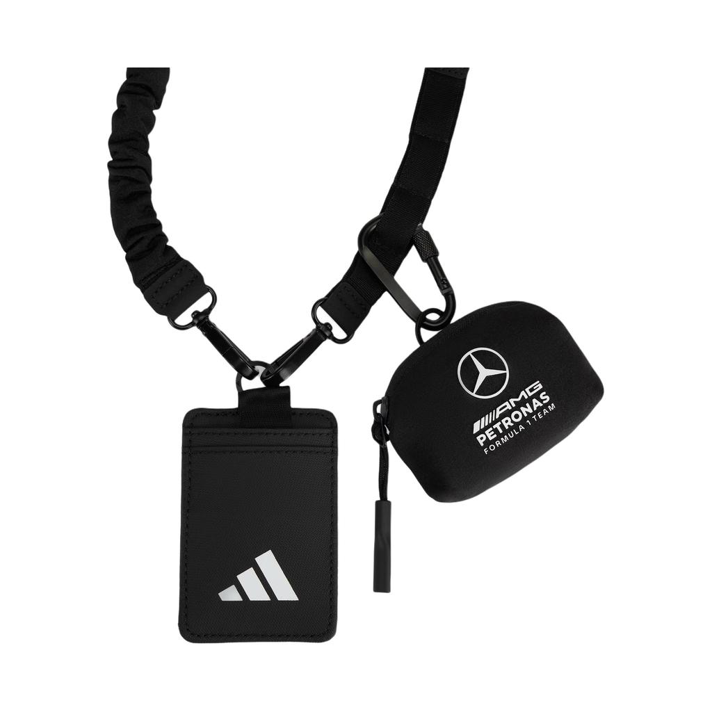 adidas MERCEDES AMG Полиамидный чехол для наушников Унисекс Черный KF1772