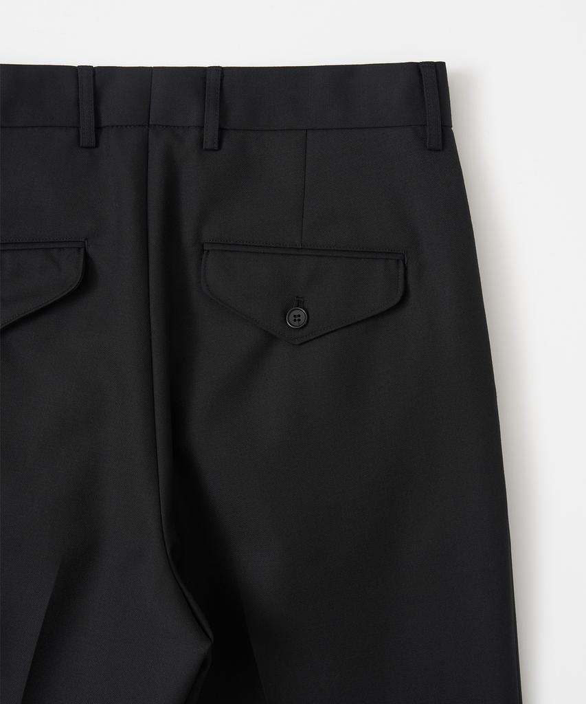 ANOTHER OFFICE Legacy Wool Trouser (Black)