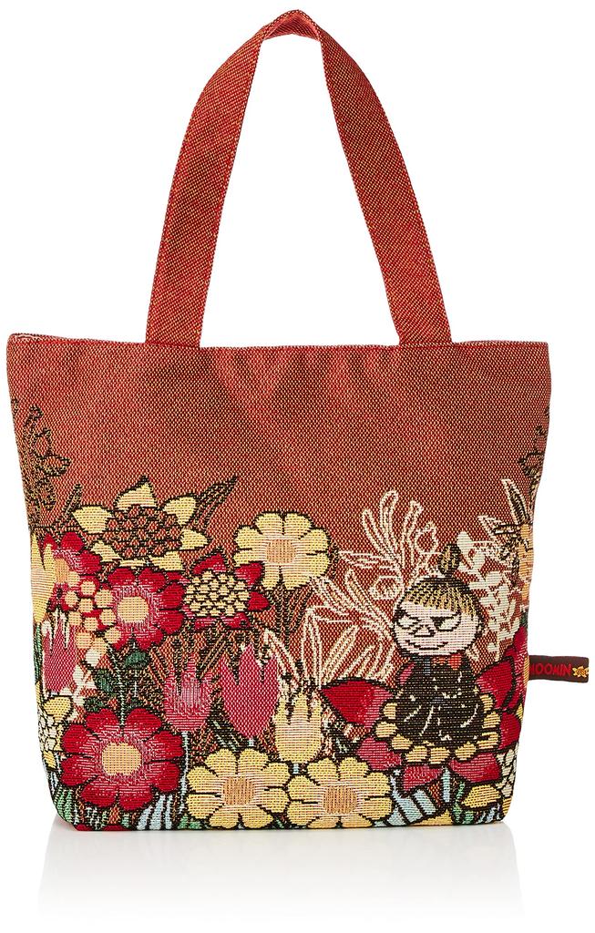 Marushin Tote Bag Moomin Little My Character Mini Tote Lunch Tote Lunch Bag Mini Bag Gobelin Weave With Flowers 0434108100