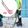 2 Pieces Floor Hockey Stick Set ,Outdoor Equipment, Preschool Interactive Game Starter for Youth