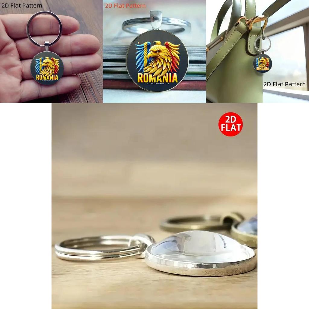 Eagle Themed Zinc Alloy Keyring With Stylish European Style For Home Use