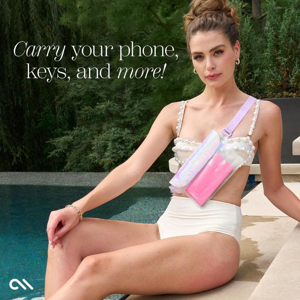 Прозрачная водонепроницаемая поясная сумка ПВХ с сенсорным экраном Сумка для хранения Новая сумка для плавания для мобильного телефона Рафтинг