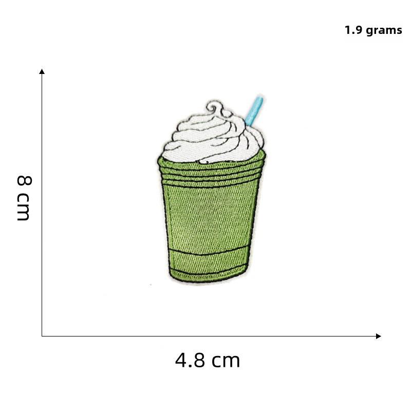 Colorful Cartoon Embroidered Cloth Applique Patch - Summer Style