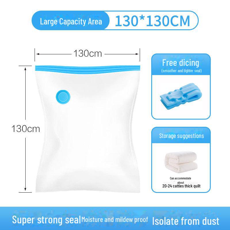 Прозрачный вакуумный мешок для хранения одежды и одеял