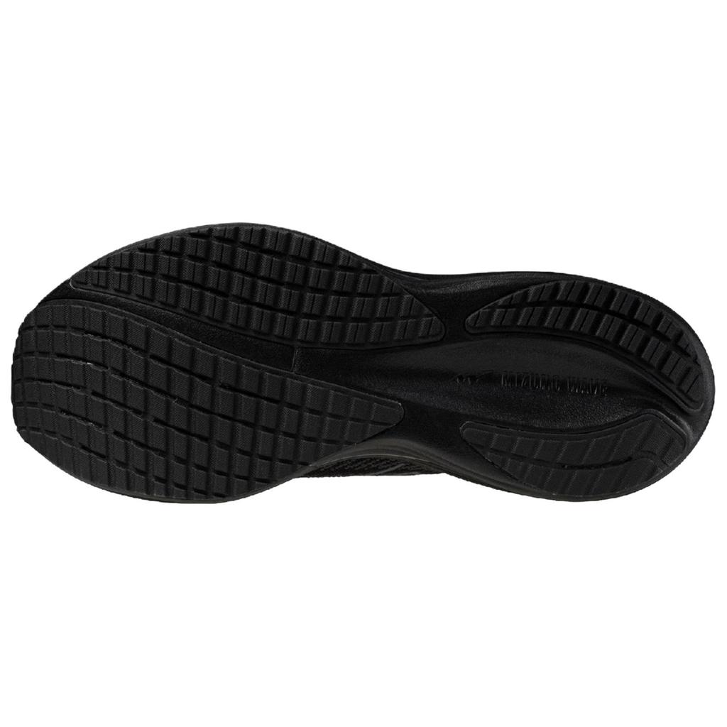 Mizuno Кроссовки унисекс Wave Rider 29 Super Wide Черные Iron-Gate Черно-Песочные J1GC256503