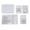 Screw Set Portable Stainless Steel Half Round Head M3 Screw Kit with Storage Box for TT02 Car Model